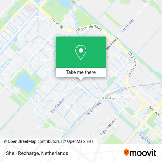 Shell Recharge map