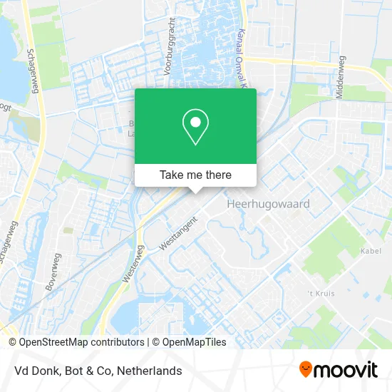 Vd Donk, Bot & Co map