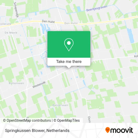 Springkussen Blower Karte