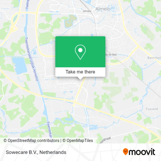 Sowecare B.V. map