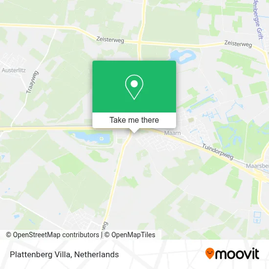 Plattenberg Villa map