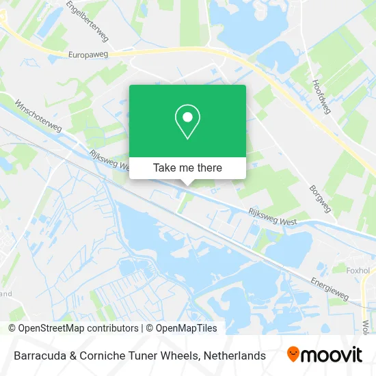 Barracuda & Corniche Tuner Wheels map