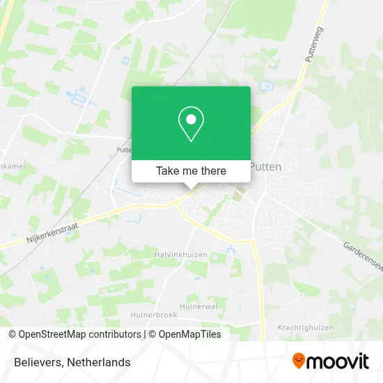 Believers map