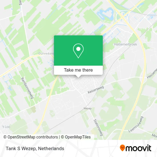 Tank S Wezep map