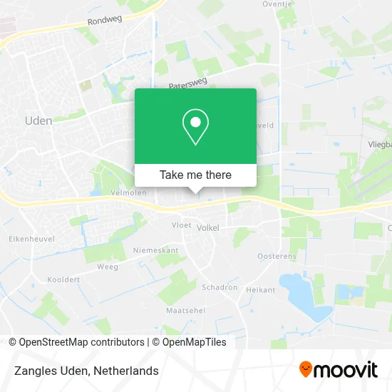 Zangles Uden map