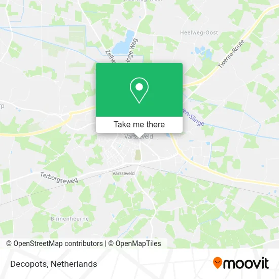 Decopots map