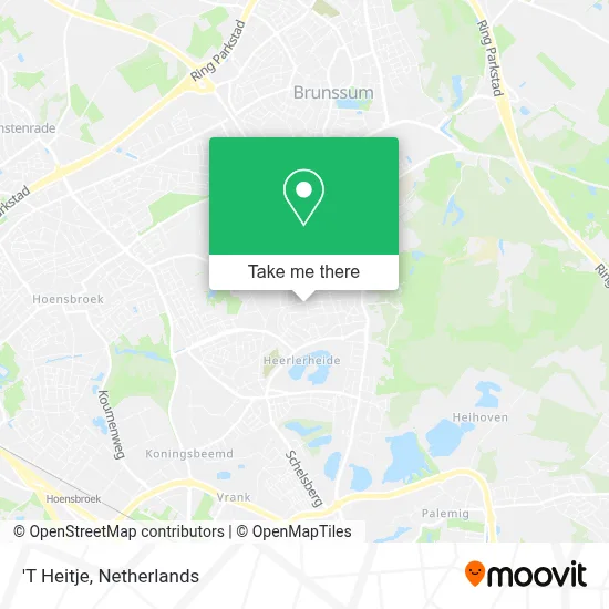 'T Heitje map