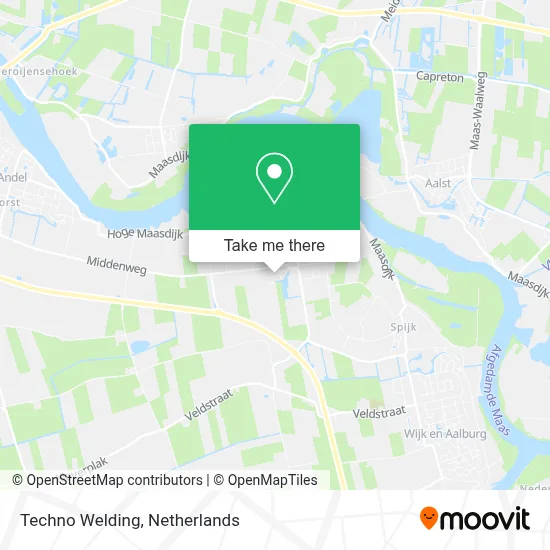 Techno Welding map