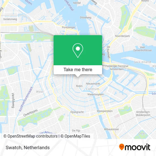 Swatch map
