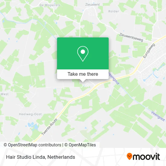 Haarstudio Linda map