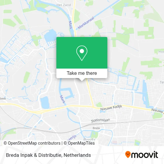 Breda Inpak & Distributie Karte