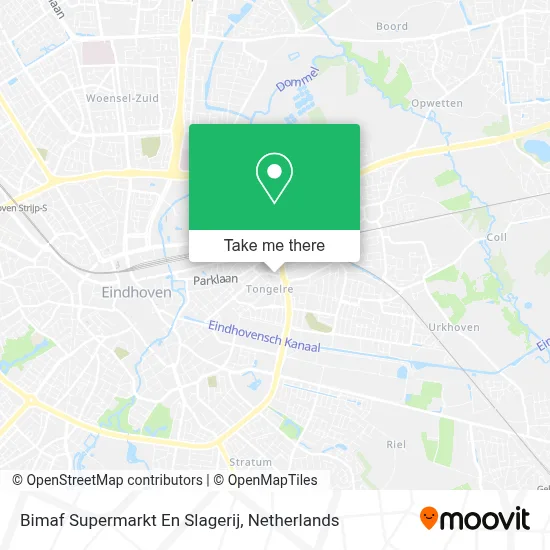 Bimaf Supermarkt En Slagerij map
