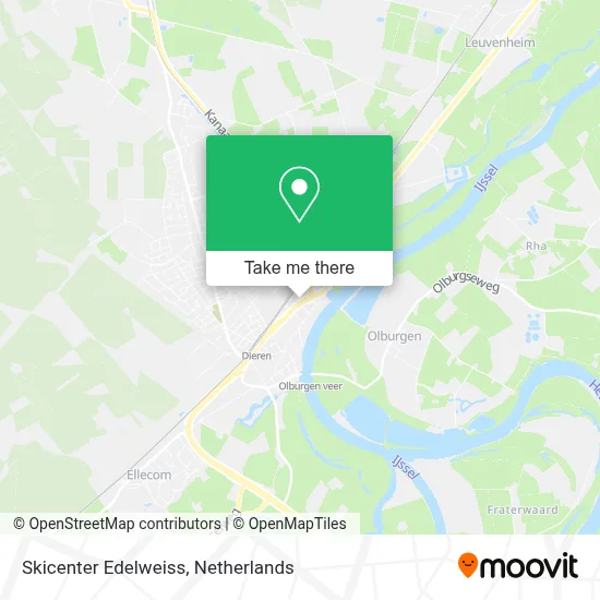 Skicenter Edelweiss map