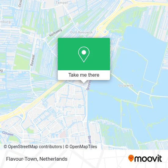 Flavour-Town map