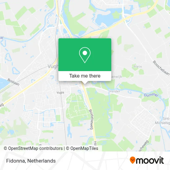 Fidonna map