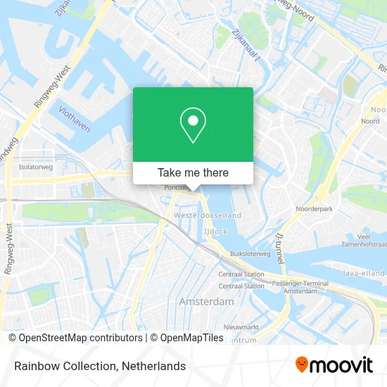Rainbow Collection map
