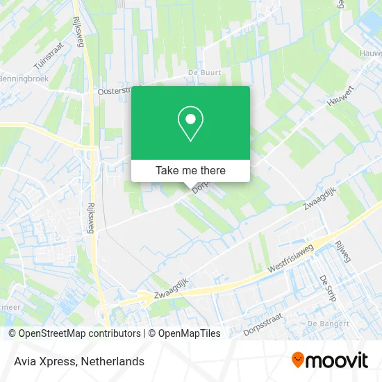 Avia Xpress map