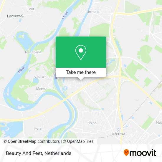 Beauty And Feet map