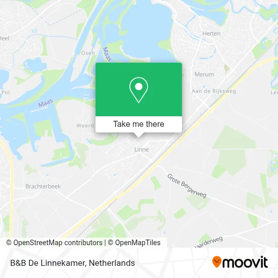 B&B De Linnekamer map