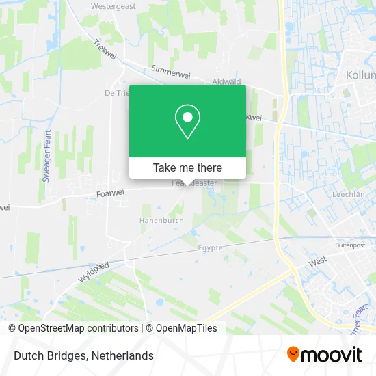 Dutch Bridges map
