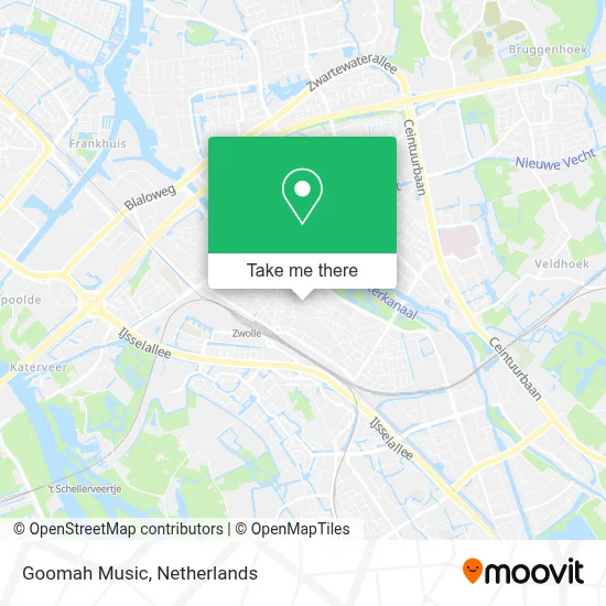 Goomah Music map