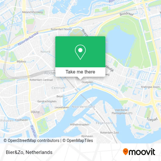 Bier&Zo map