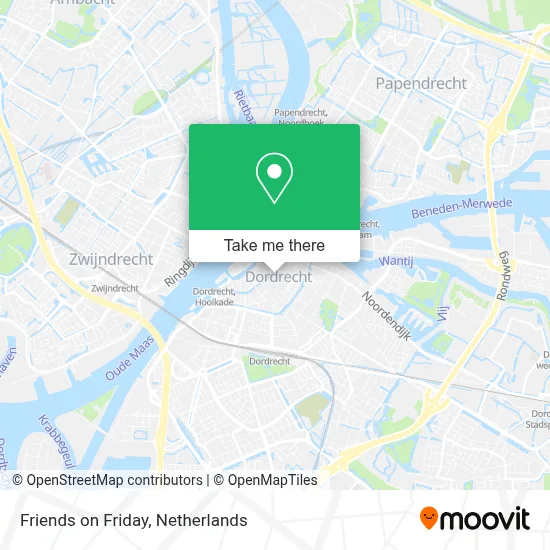 Friends on Friday map