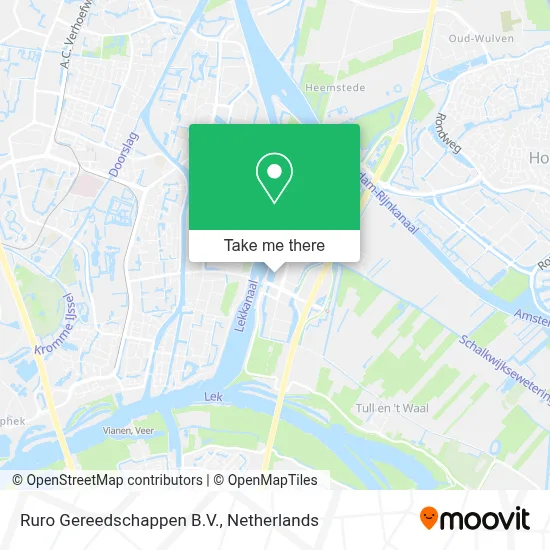 Ruro Gereedschappen B.V. map