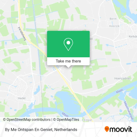 By Me Ontspan En Geniet Karte