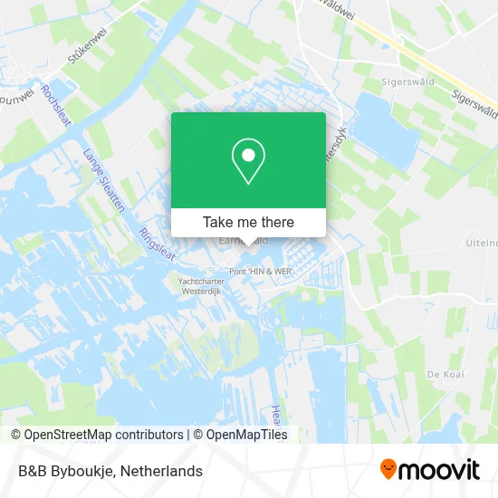 B&B Byboukje map