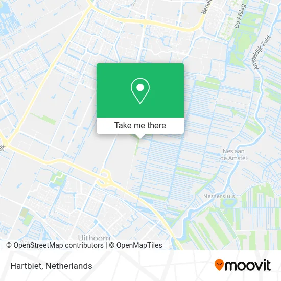 Hartbiet map