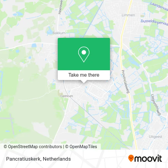 Pancratiuskerk map
