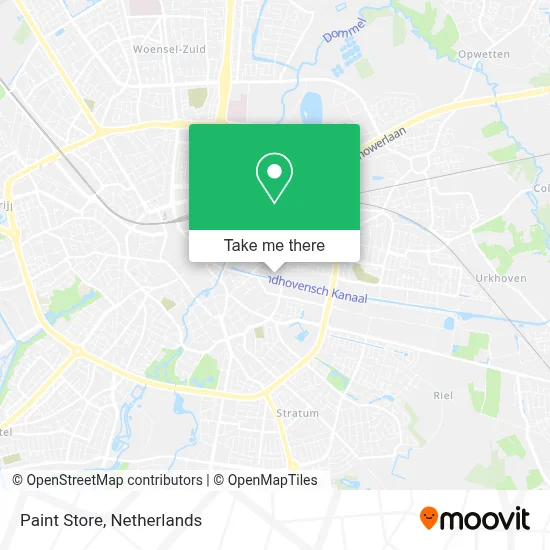 Verfwinkel map