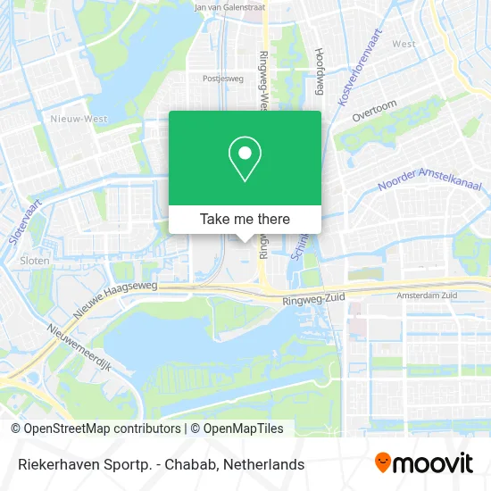 Riekerhaven Sportp. - Chabab map