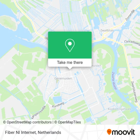 Fiber Nl Internet map