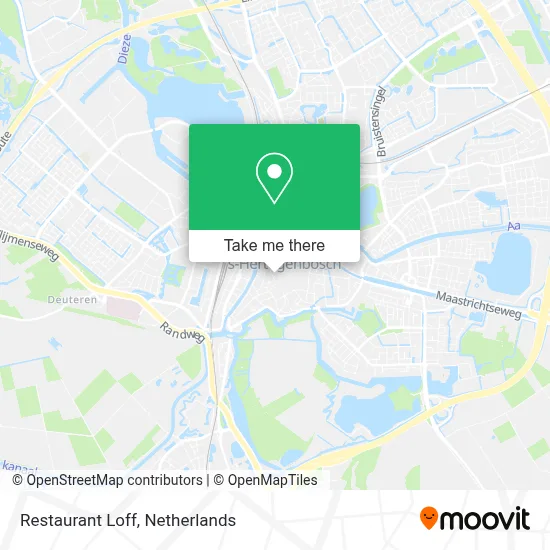 Restaurant Loff map