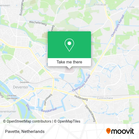 Pavette map