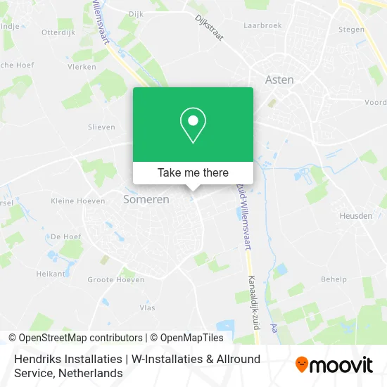 Hendriks Installaties | W-Installaties & Allround Service map