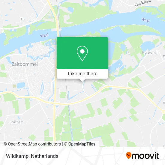 Wildkamp map