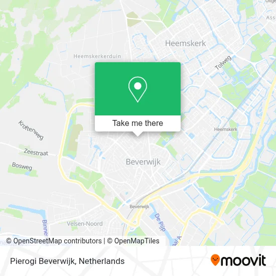 Pierogi Beverwijk map