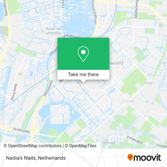 Nadia's Nails map