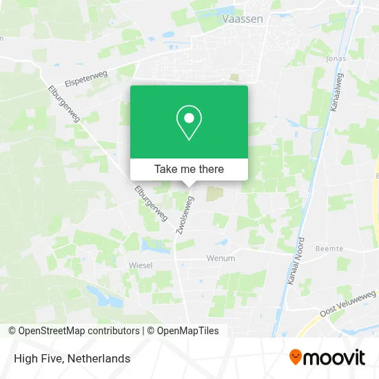 High Five map