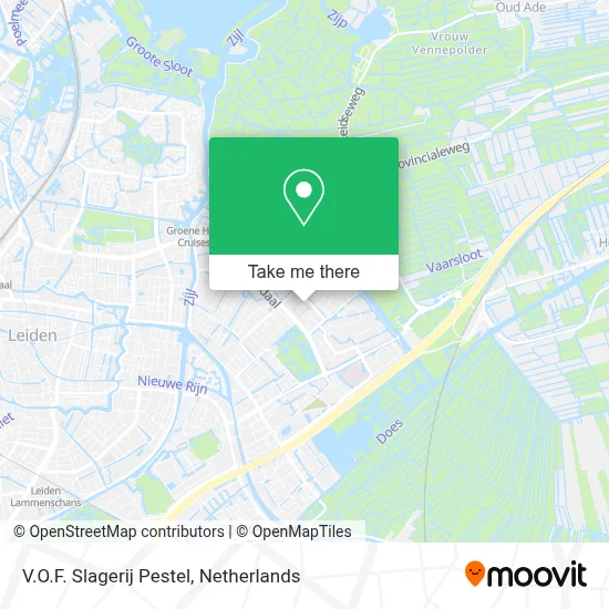 V.O.F. Slagerij Pestel map