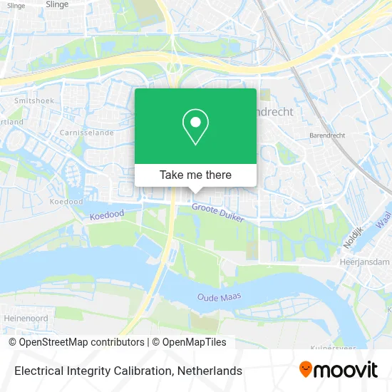 Electrical Integrity Calibration map