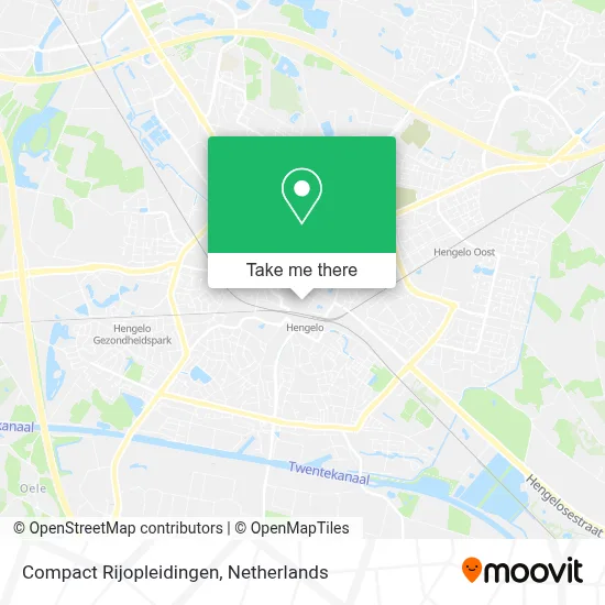 Compact Rijopleidingen Karte