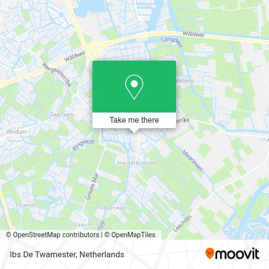 Ibs De Twamester map