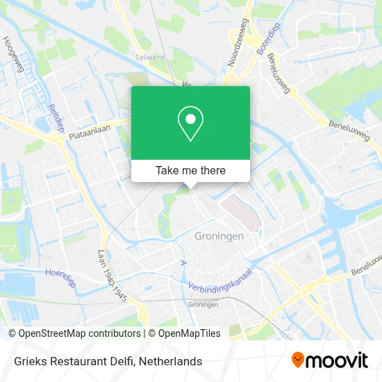 Grieks Restaurant Delfi map