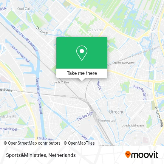 Sports&Ministries map