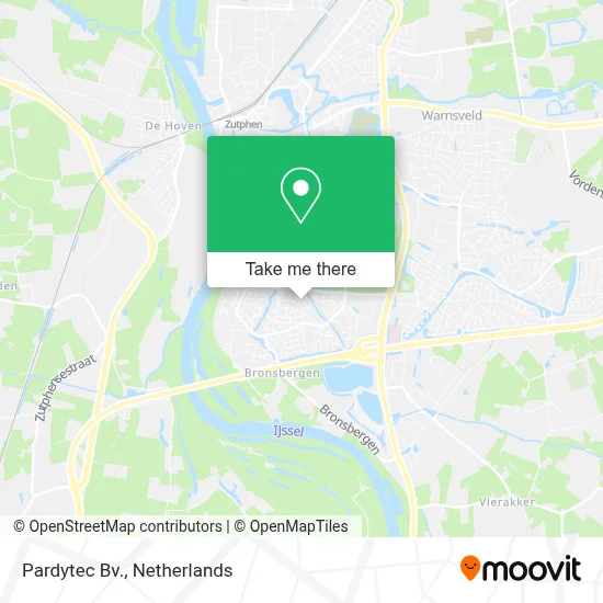 Pardytec Bv. map