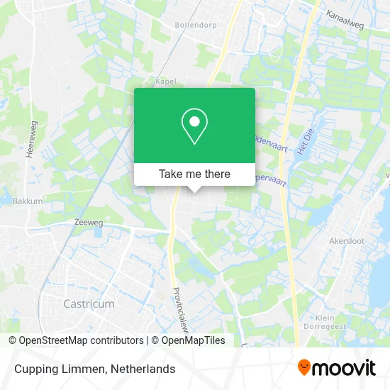 Cupping Limmen map